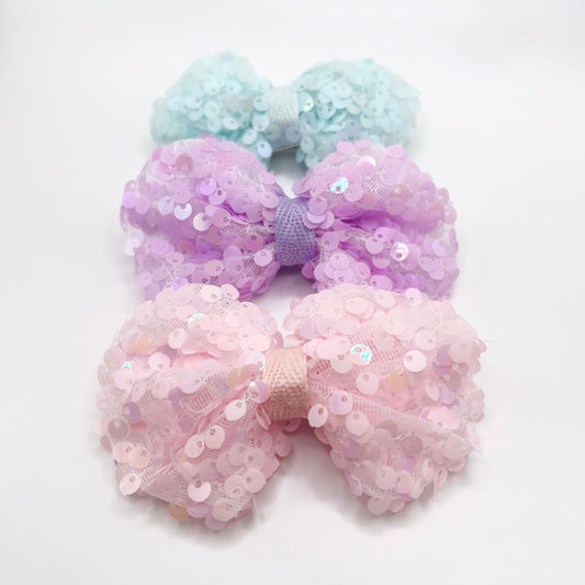 Sequin Sparkle Bow my