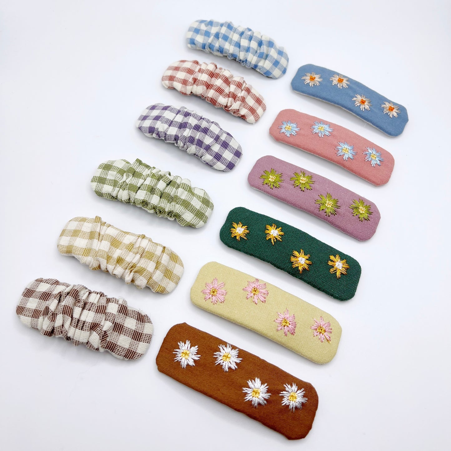 Fabric Snap Clip Set