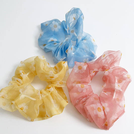 daisy scrunchies